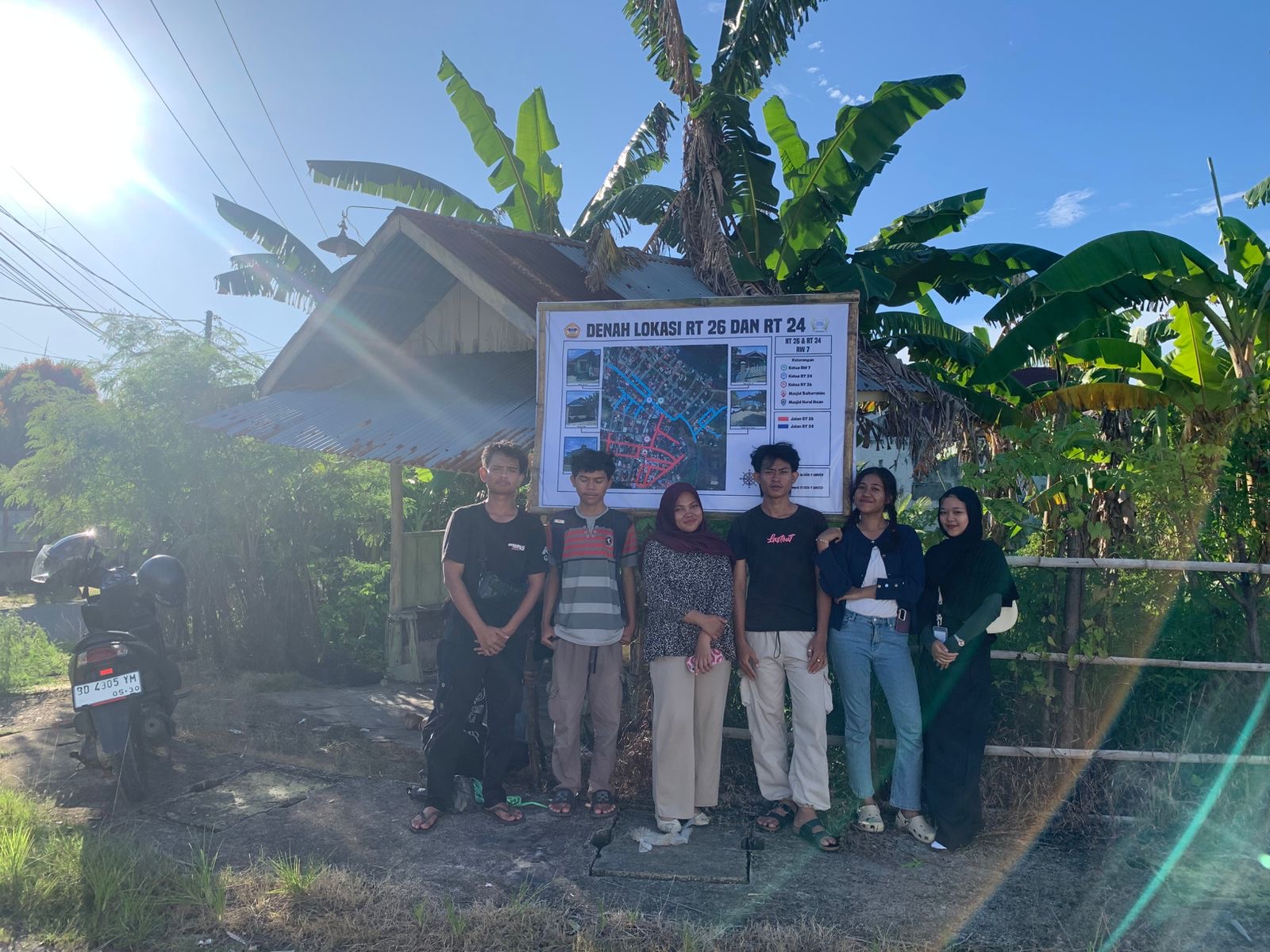 PEMASANGAN PROKER DENAH LOKASI